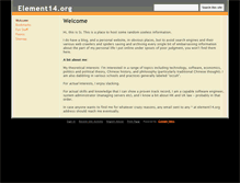 Tablet Screenshot of element14.org